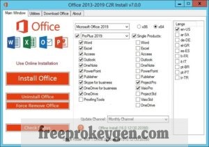  Microsoft Office 2016 Crack + Product Key [Latest 2022]
