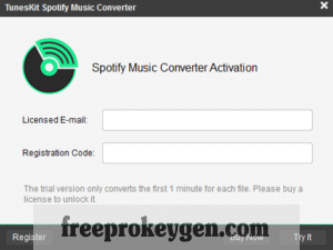 TunesKit Spotify Music Converter 2.8.5.780 Crack With License Key [2023]