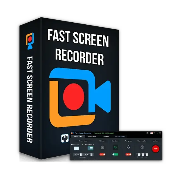 Fast Screen Recorder 1.0.0.15 Crack Free Download [Latest-2023]
